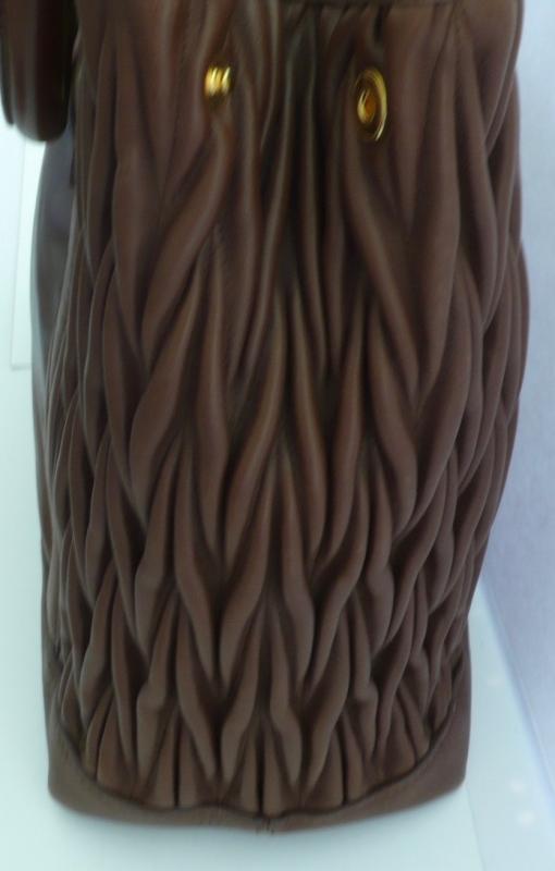 Beautiful Brown Leather Miu Miu Tote