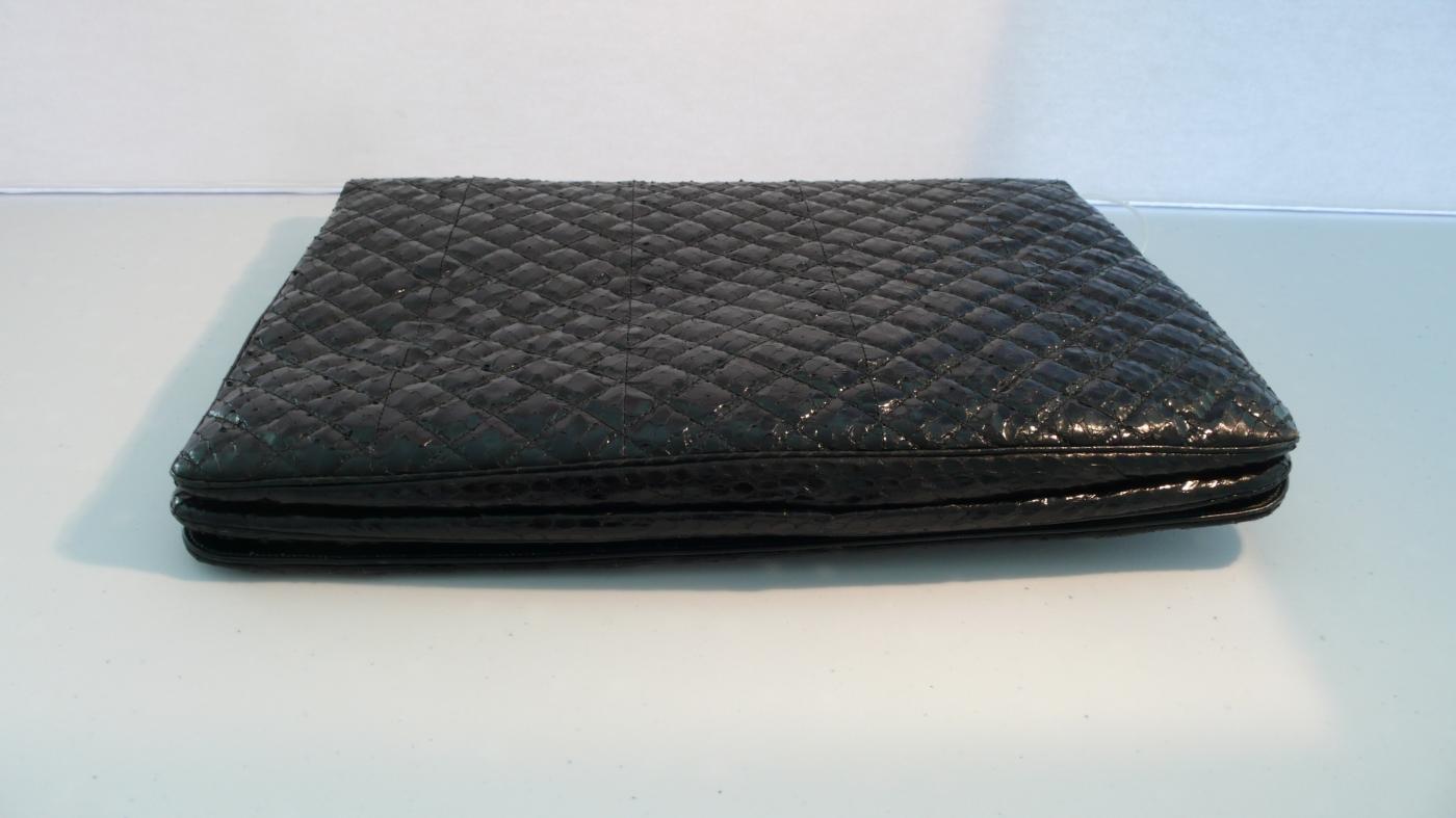 Judith Lieber Vintage Snake Skin Handbag