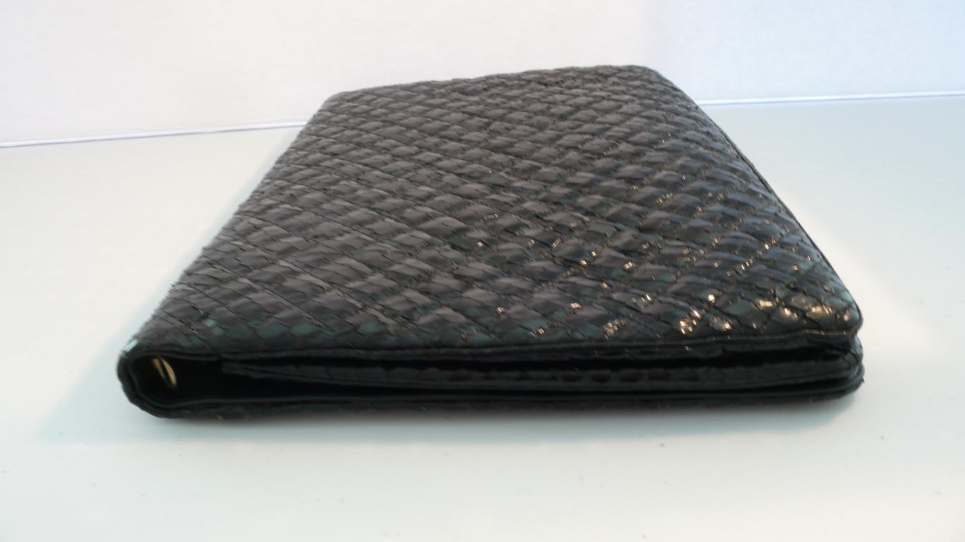 Judith Lieber Vintage Snake Skin Handbag