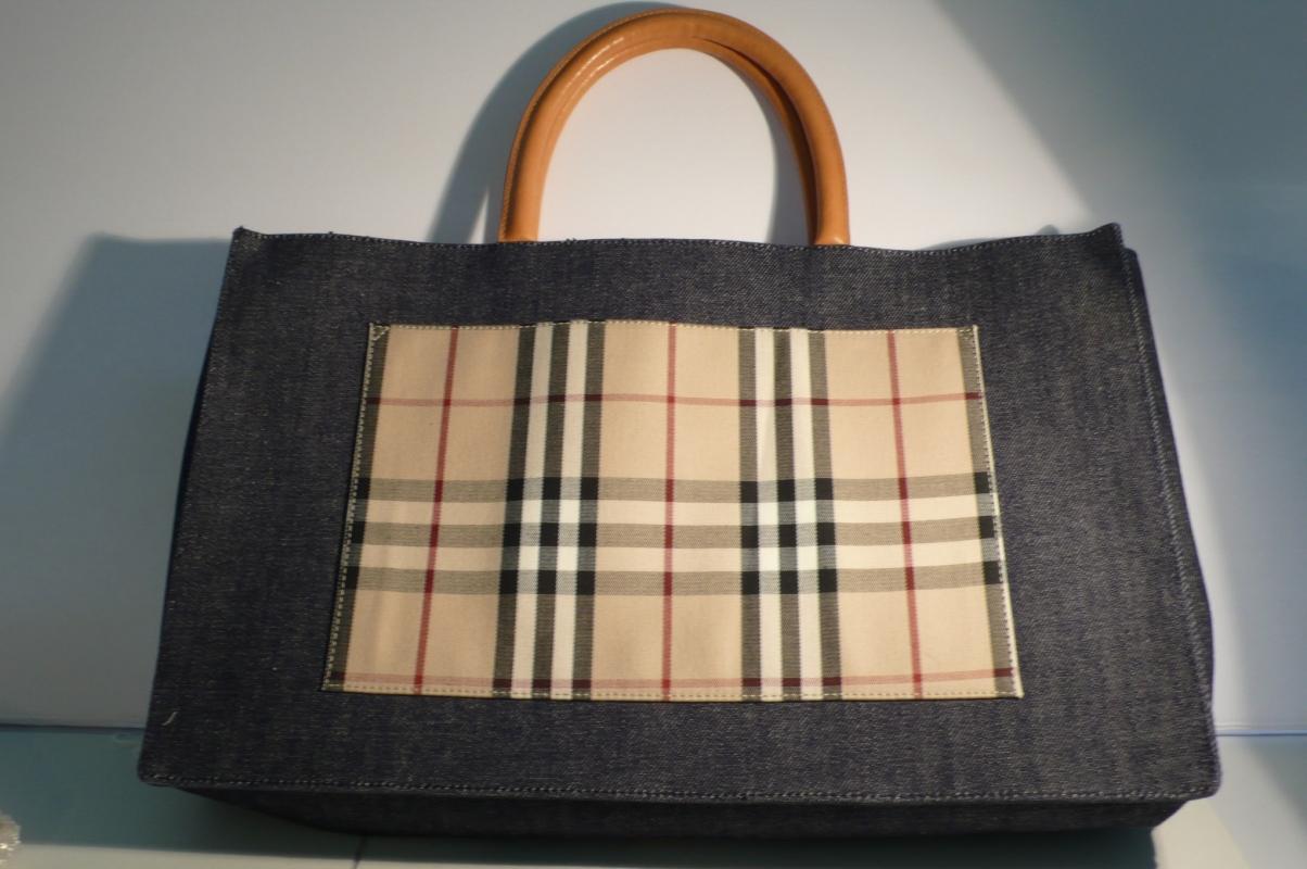 Burberry Fabric Tote Bag