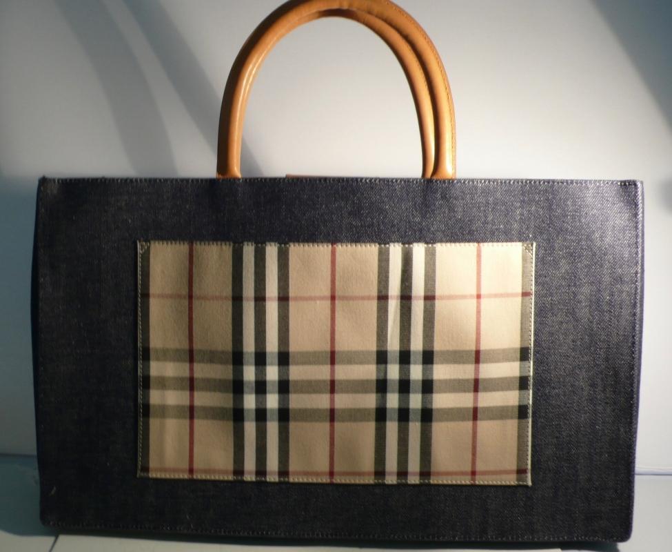 Burberry Fabric Tote Bag