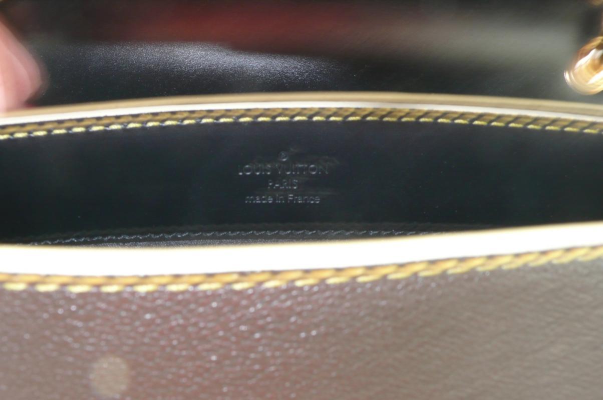 Luis Vuitton Black Studded Handbag