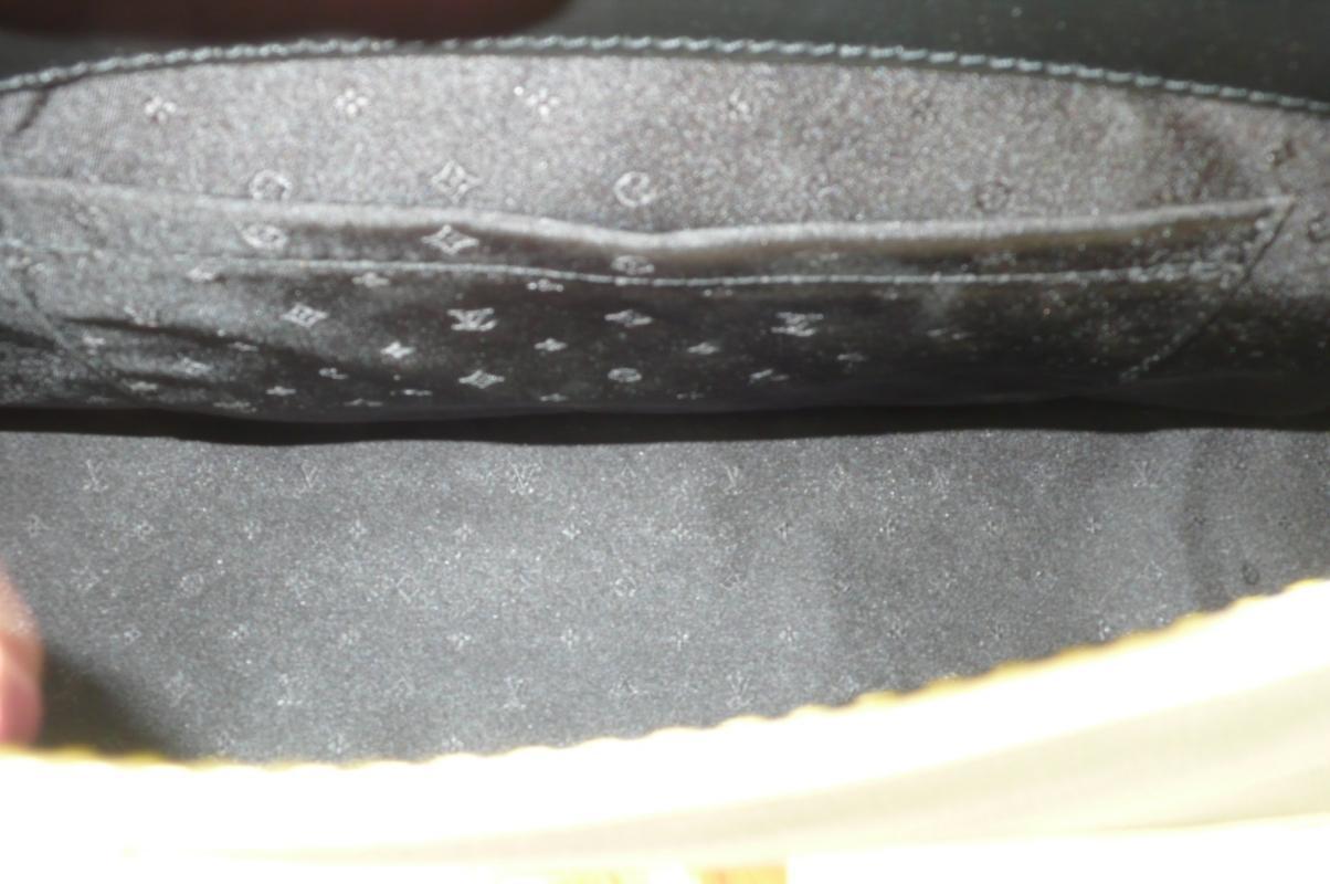 Luis Vuitton Black Studded Handbag