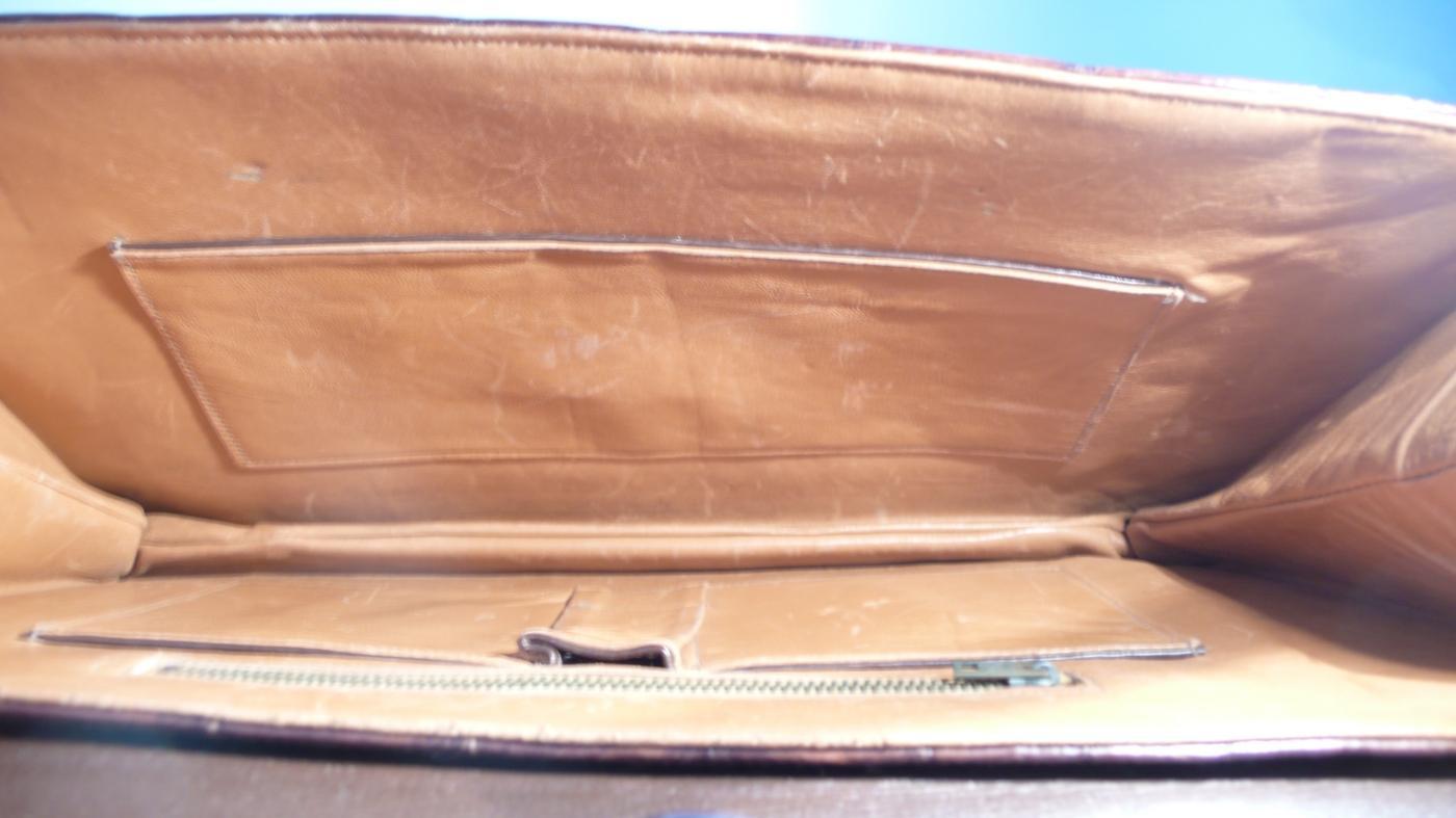 Vintage Alligator Clutch Bag