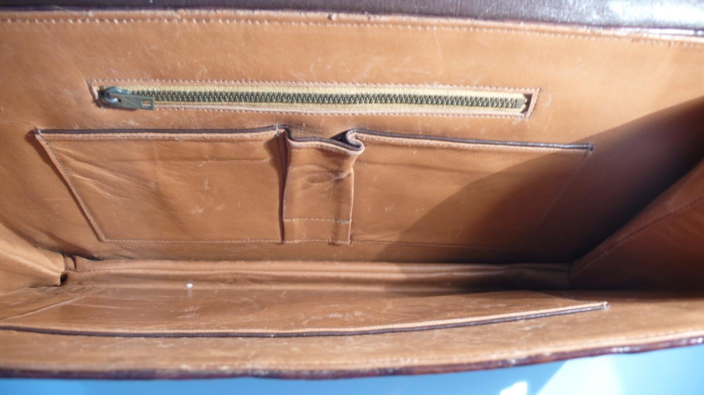 Vintage Alligator Clutch Bag