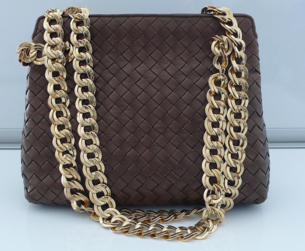 Bottega Veneta Vintage Woven Handbag