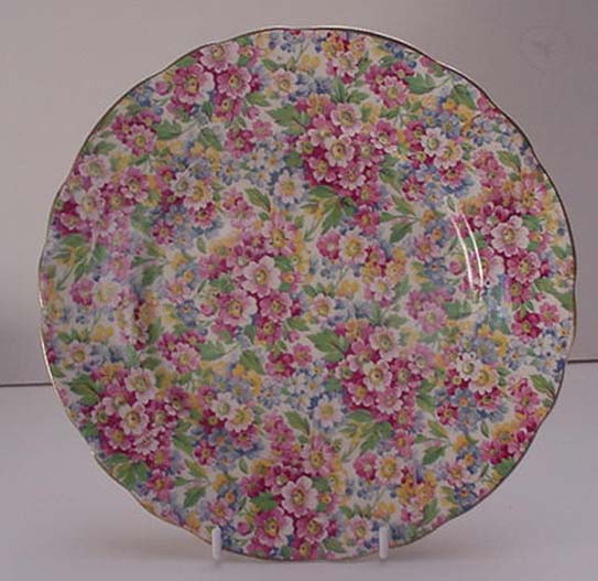James Kent Chintz Apple Blossom Plate