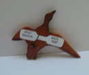 Bakelite Vintage Bird in Flight Brooch
