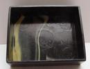 Bakelite Dark Dark Green and Yellow Marbelized