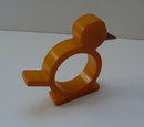 Bakelite Bird Vintage Napkin Ring