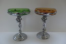 Farber Brothers Pair of Deco Designed Comports