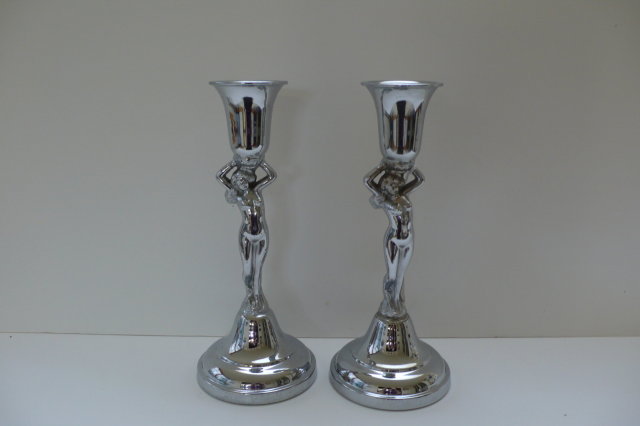Farber Brothers Pair of Deco Designed