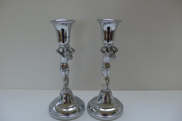 Farber Brothers Pair of Deco Designed