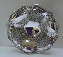 Victorian Silverplate Stawberry Serving Set