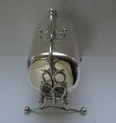 English Art Nouveau Folding Biscuit Box