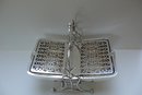 English Art Nouveau Folding Biscuit Box
