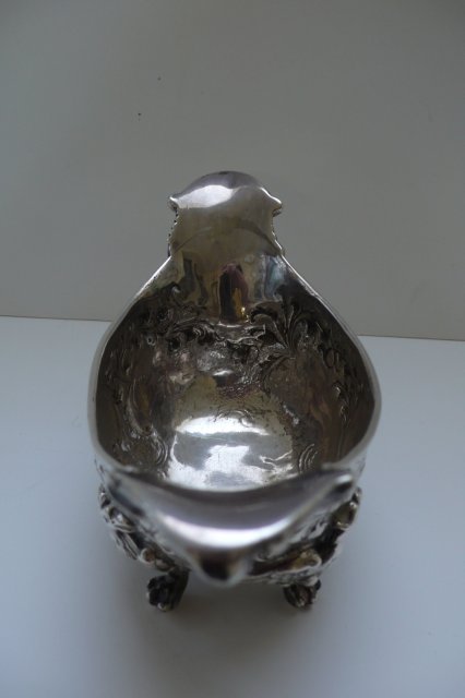 Sterling Silver Georgian Sauce Boat