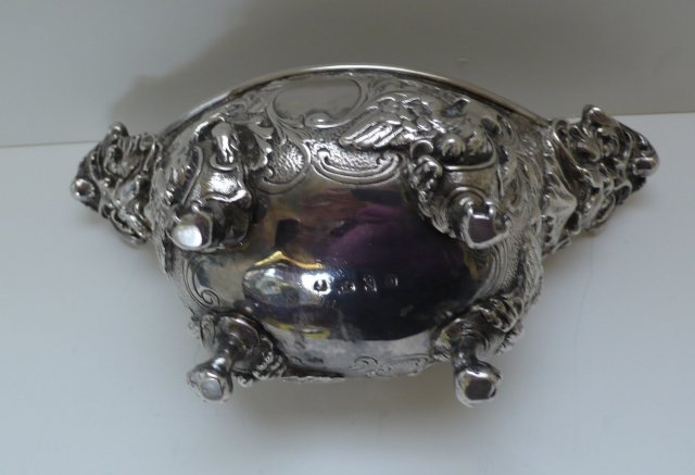 Sterling Silver Georgian Sauce Boat