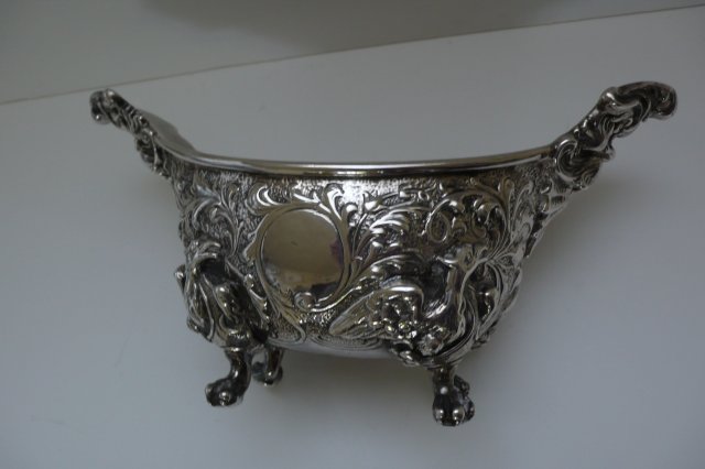 Sterling Silver Georgian Sauce Boat