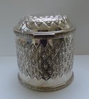 Victorian Silverplate Biscuit Box