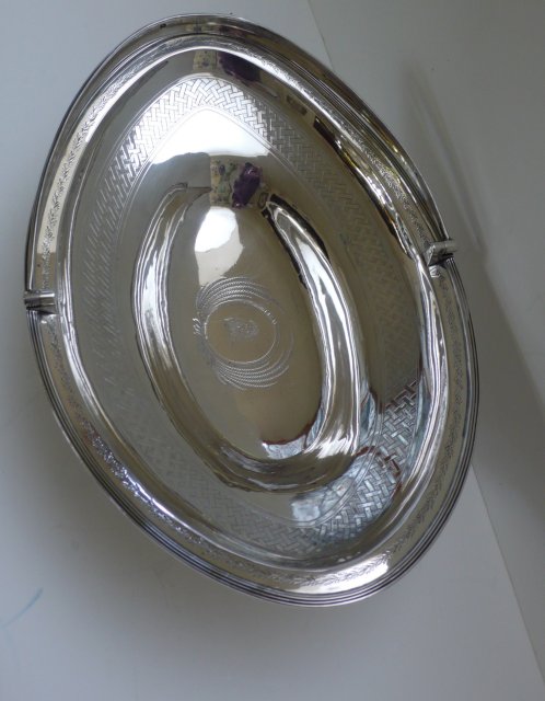 Sterling Silver Georgian Basket