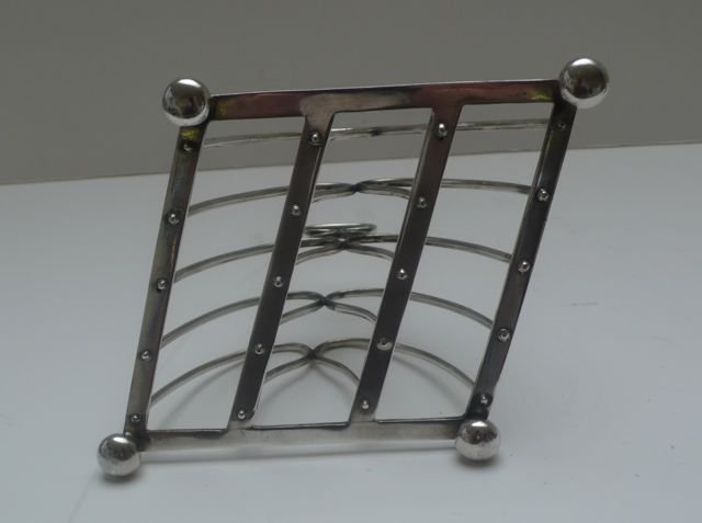English Sterling Silver Toast Rack