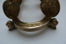 Sterling Gilded Coronation Spoon Toast Rack