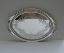 English Antique Sterling Silver Tray