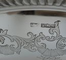 English Antique Sterling Silver Tray