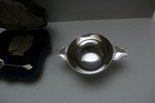 Sterling Boxed Bowl and Spoon London 1922