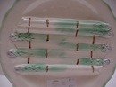 Majolica French Asparagus Plate