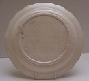 Majolica French Asparagus Plate