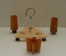 Bakelite and Lucite Cruet Set