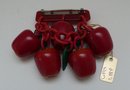 Bakelite Vintage Apples Brooch