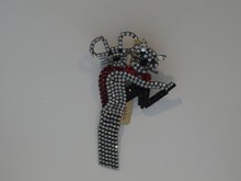 Butler & Wilson Dancing Cats Brooch