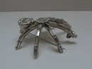 Butler and Wilson Small White Spider Brooch