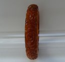 Bakelite Vintage Completely Molasses Carved