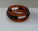 Bakelite & Wood Vintage Bangle