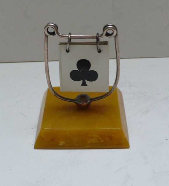 Bakelite Bridge Trump Marker