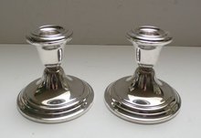 Sterling Silver Candle Sticks