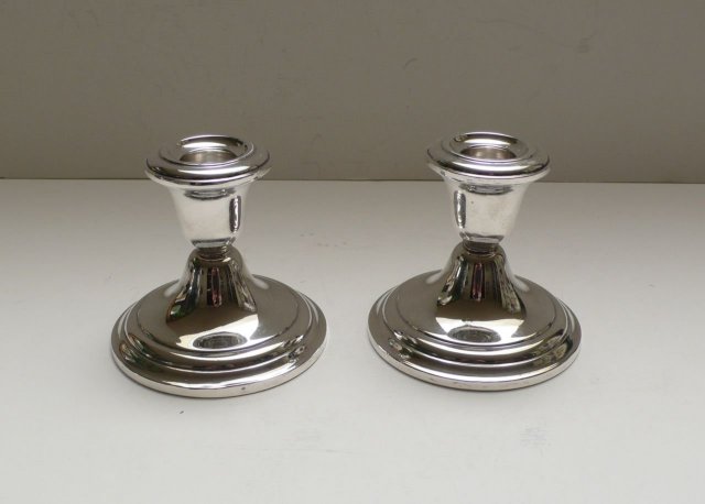 Sterling Silver Candle Sticks