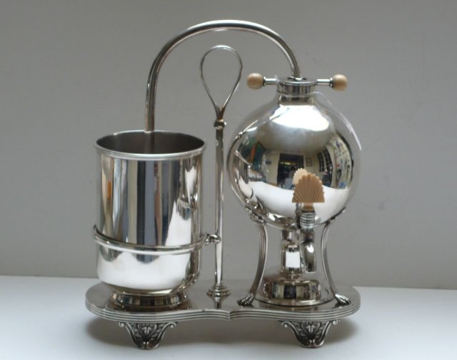 Victorian Silver Plate Tea & Coffee Maker