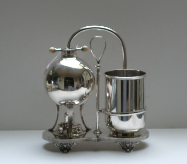 Victorian Silver Plate Tea & Coffee Maker