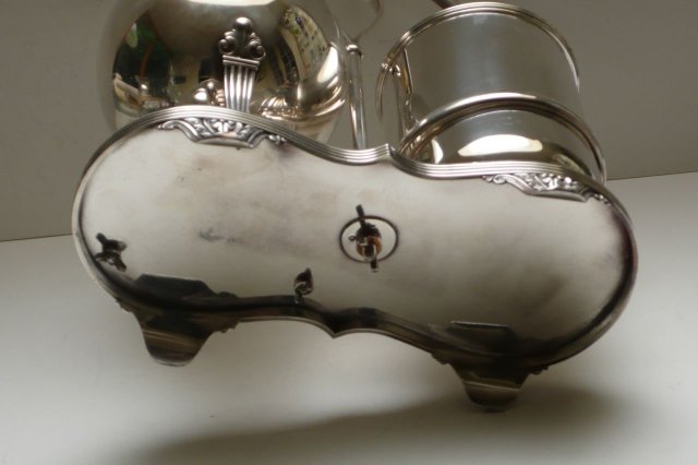 Victorian Silver Plate Tea & Coffee Maker