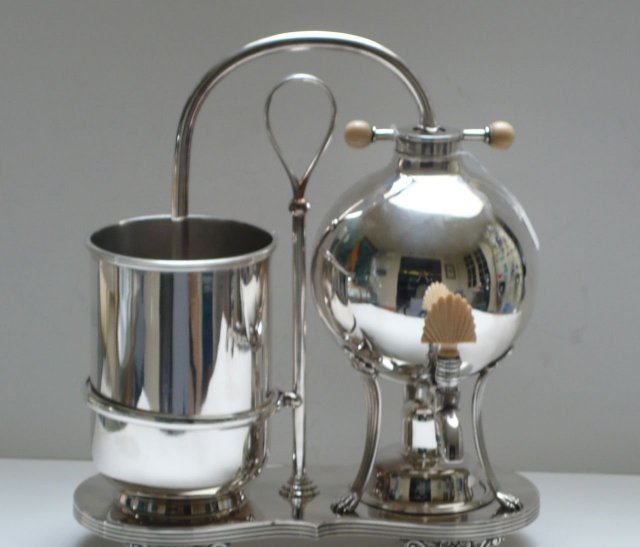 Victorian Silver Plate Tea & Coffee Maker