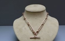 Victorian Rose Gold 9 Ct. Prince Albert Chain