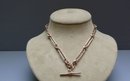 Victorian Rose Gold 9 Ct. Prince Albert Chain