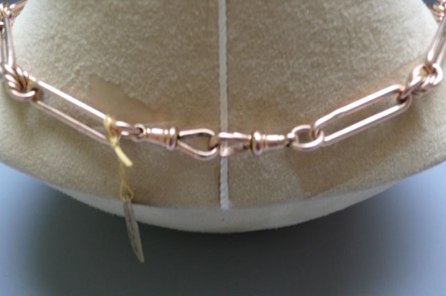 Victorian Rose Gold 9 Ct. Prince Albert Chain