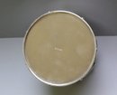 Victorian Silver Plate Drum Biscuit Box