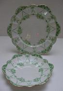 Wileman Shelley Green Court Flower Chains